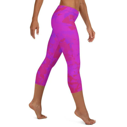 pink-crystal-damen-capri-leggings-capri-leggings-jlr-design-4 - JLR Design