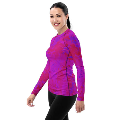 pink-crystal-damen-rash-guard-rash-guard-jlr-design-3 - JLR Design