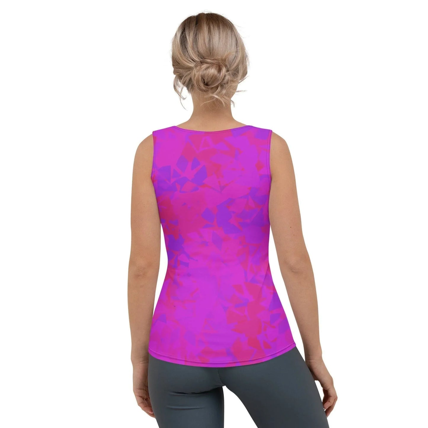 pink-crystal-damen-tank-top-tank-top-jlr-design-3 - JLR Design
