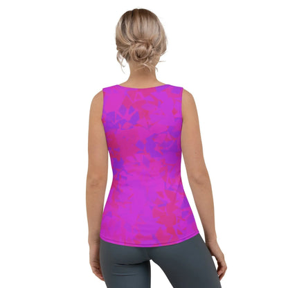 pink-crystal-damen-tank-top-tank-top-jlr-design-3 - JLR Design