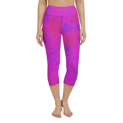 pink-crystal-damen-yoga-capri-leggings-yoga-capri-leggings-jlr-design-2 - JLR Design