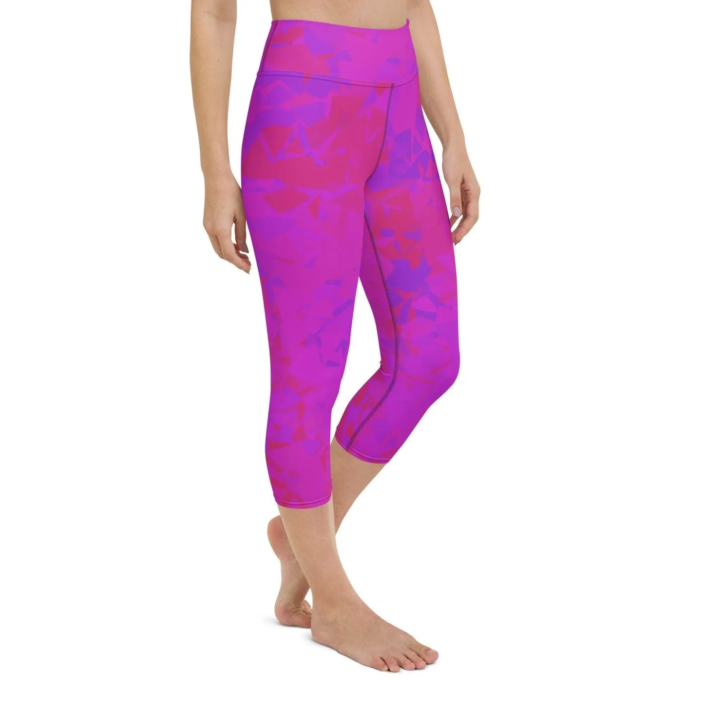 pink-crystal-damen-yoga-capri-leggings-yoga-capri-leggings-jlr-design-6 - JLR Design