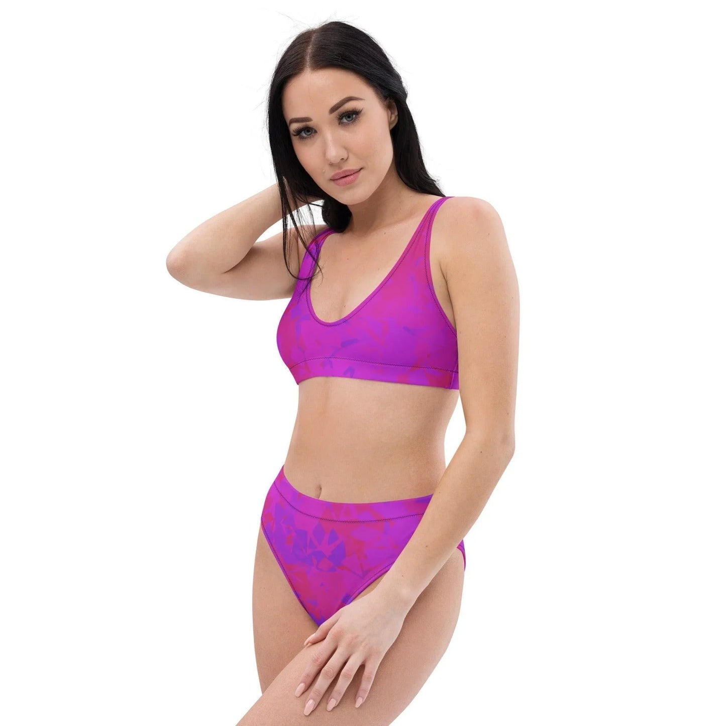 pink-crystal-high-waist-bikini-bikini-jlr-design-3 - JLR Design
