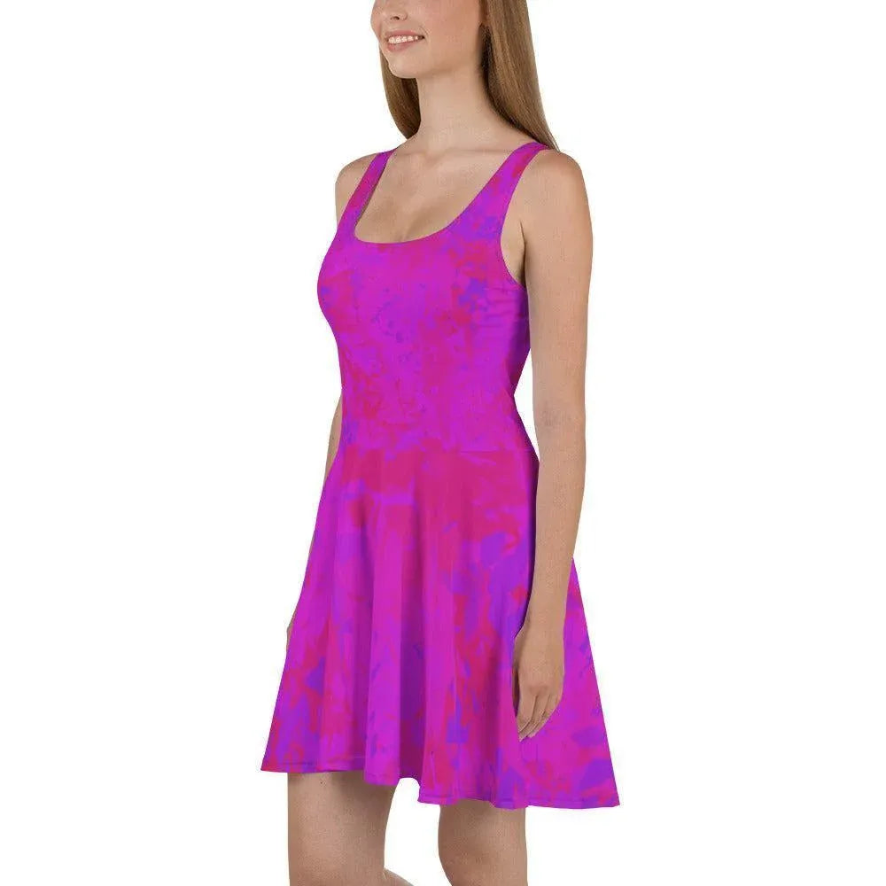 pink-crystal-skater-kleid-skater-kleid-jlr-design-1 - JLR Design