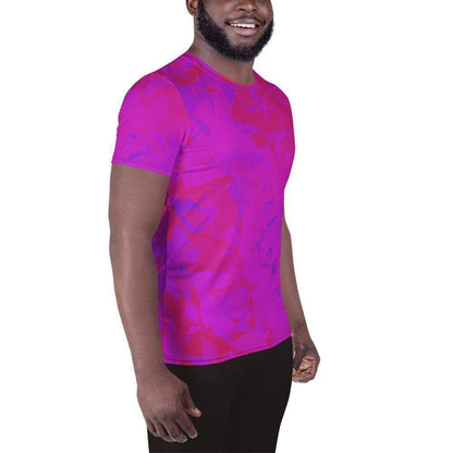 pink-crystal-sport-t-shirt-fur-herren-sport-t-shirt-jlr-design-3 - JLR Design