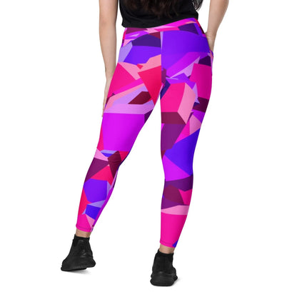 pink-cube-damen-v-bund-leggings-mit-taschen-v-bund-leggings-jlr-design-5 - JLR Design