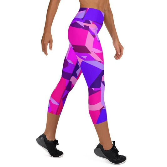 pink-cube-damen-yoga-capri-leggings-yoga-capri-leggings-jlr-design-1 - JLR Design