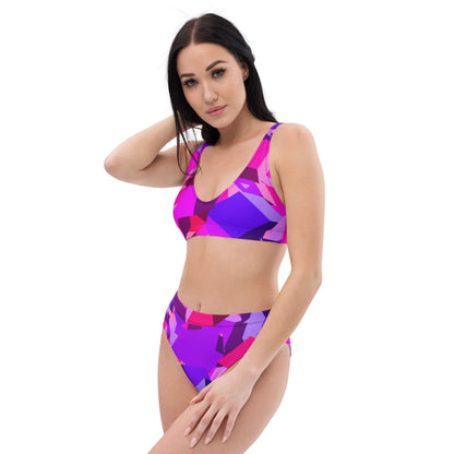 pink-cube-high-waist-bikini-bikini-jlr-design-3 - JLR Design