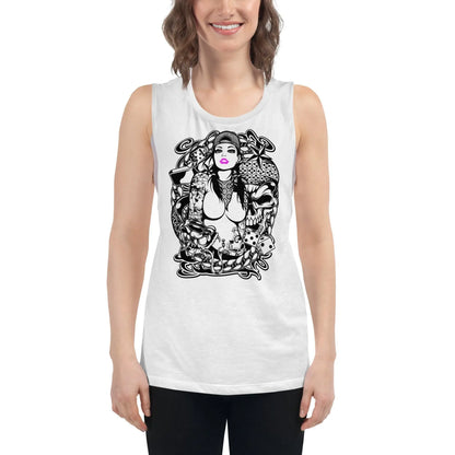 pink-lips-damen-tank-top-tank-top-jlr-design-16 - JLR Design