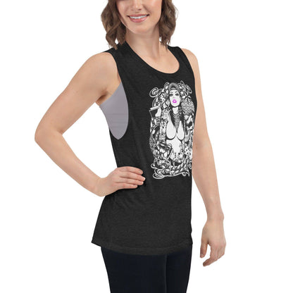 pink-lips-damen-tank-top-tank-top-jlr-design-4 - JLR Design
