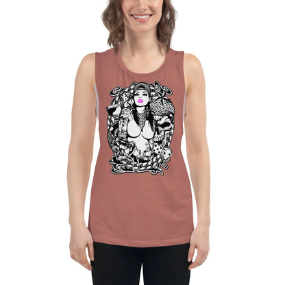 pink-lips-damen-tank-top-tank-top-jlr-design-5 - JLR Design