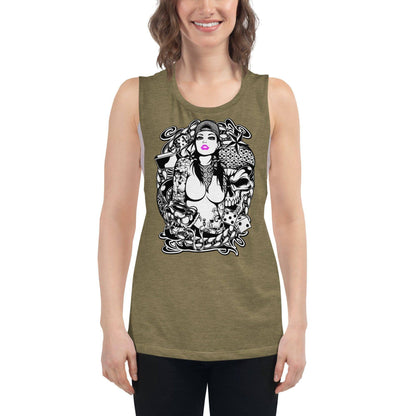 pink-lips-damen-tank-top-tank-top-jlr-design-8 - JLR Design