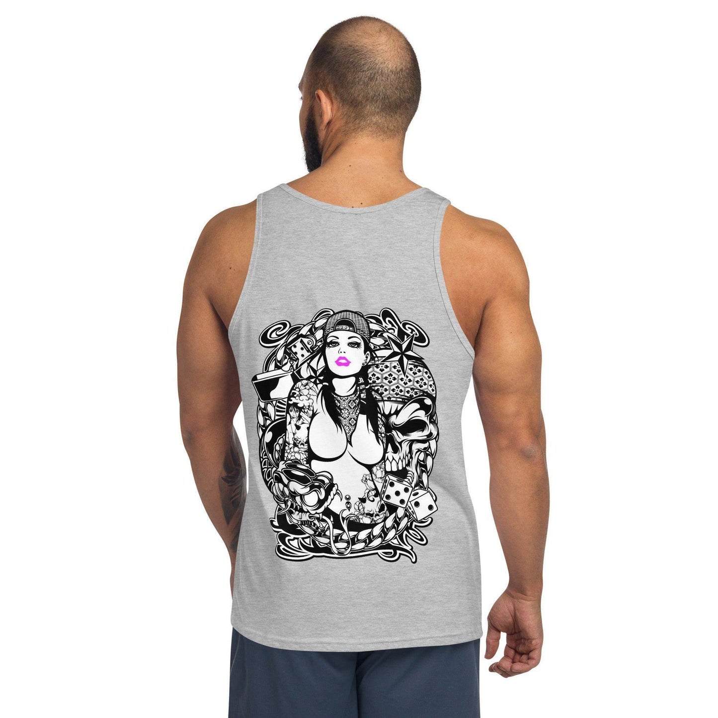 pink-lips-herren-tank-top-tank-top-jlr-design-8 - JLR Design