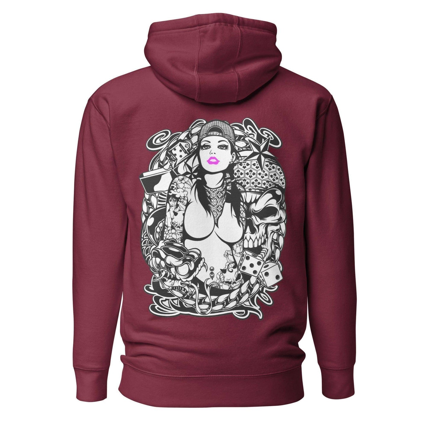 pink-lips-hoodie-hoodie-jlr-design-4 - JLR Design