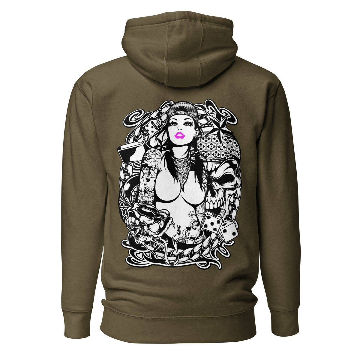 pink-lips-hoodie-hoodie-jlr-design-jlr-design-de-9 - JLR Design