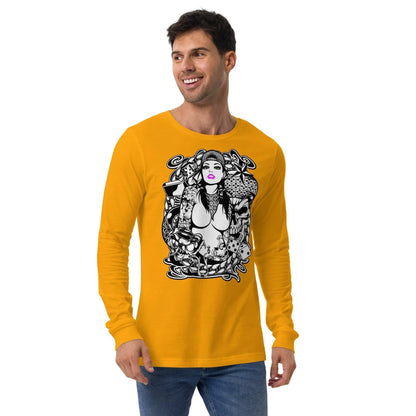 pink-lips-langarmshirt-langarmshirt-jlr-design-25 - JLR Design