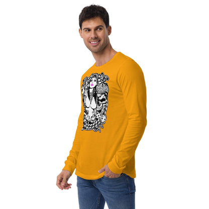 pink-lips-langarmshirt-langarmshirt-jlr-design-26 - JLR Design