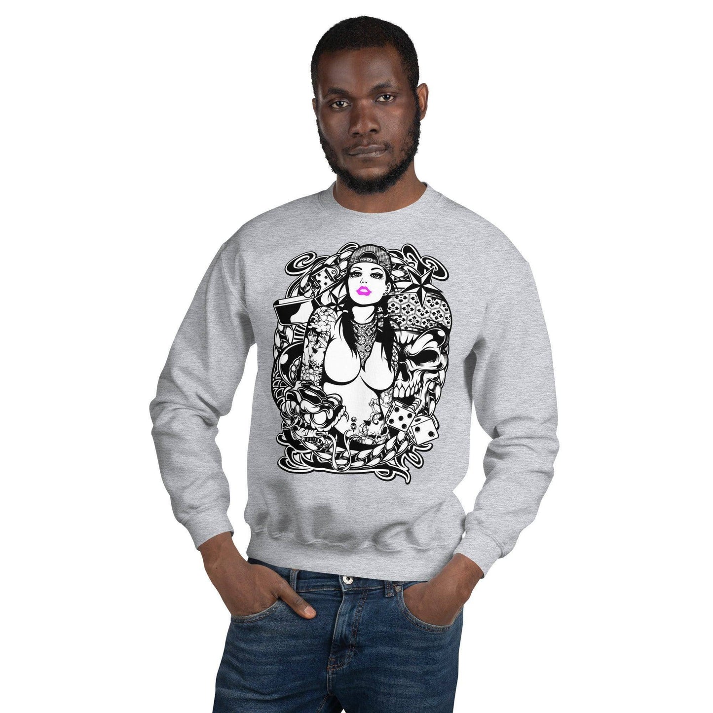 pink-lips-pullover-pullover-jlr-design-10 - JLR Design
