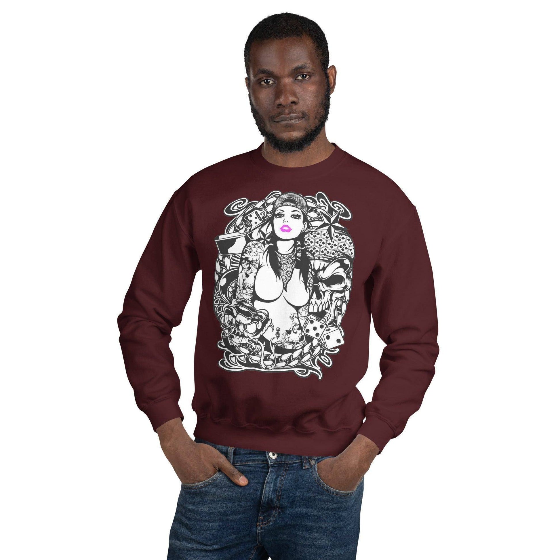 pink-lips-pullover-pullover-jlr-design-5 - JLR Design