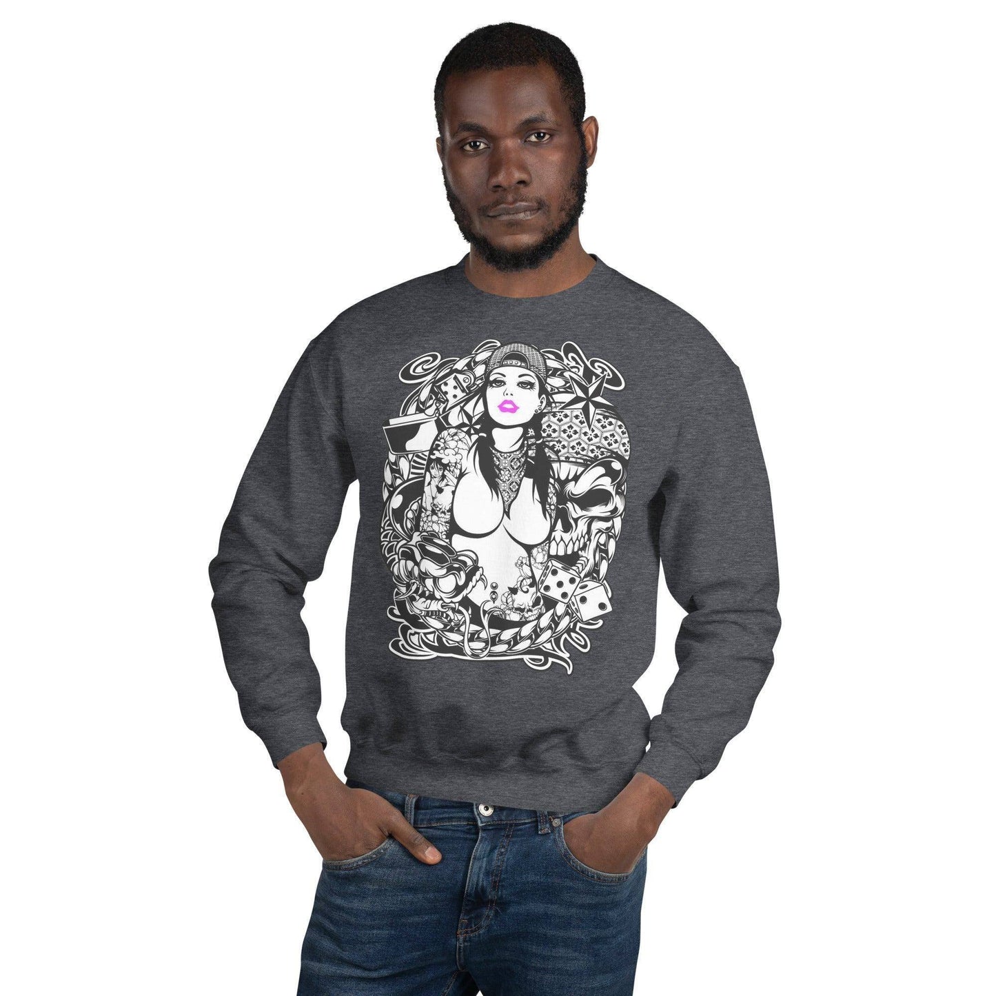 pink-lips-pullover-pullover-jlr-design-7 - JLR Design