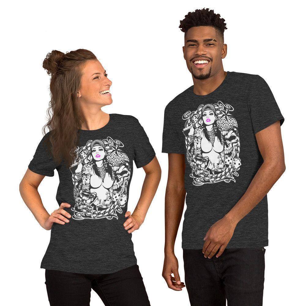 pink-lips-t-shirt-t-shirt-jlr-design-1 - JLR Design