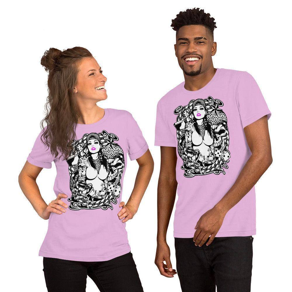 pink-lips-t-shirt-t-shirt-jlr-design-12 - JLR Design