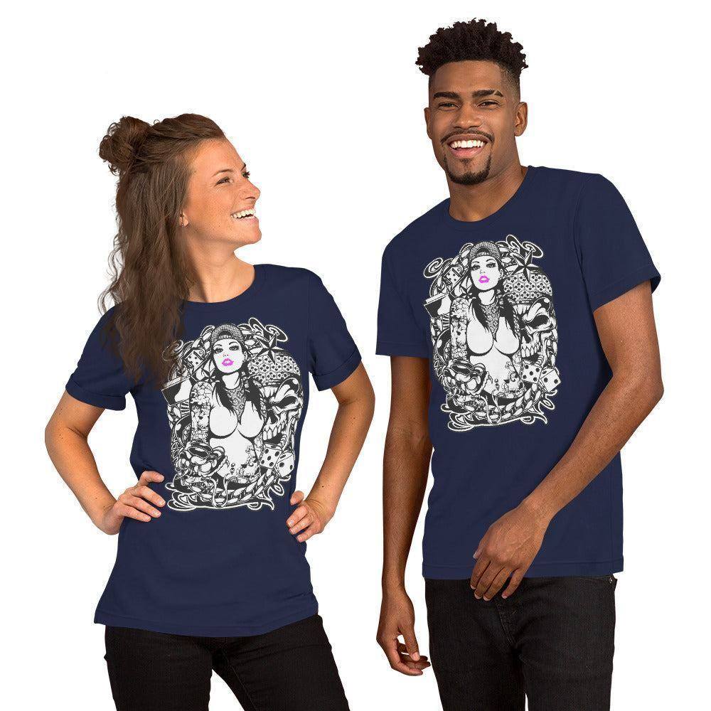 pink-lips-t-shirt-t-shirt-jlr-design-4 - JLR Design