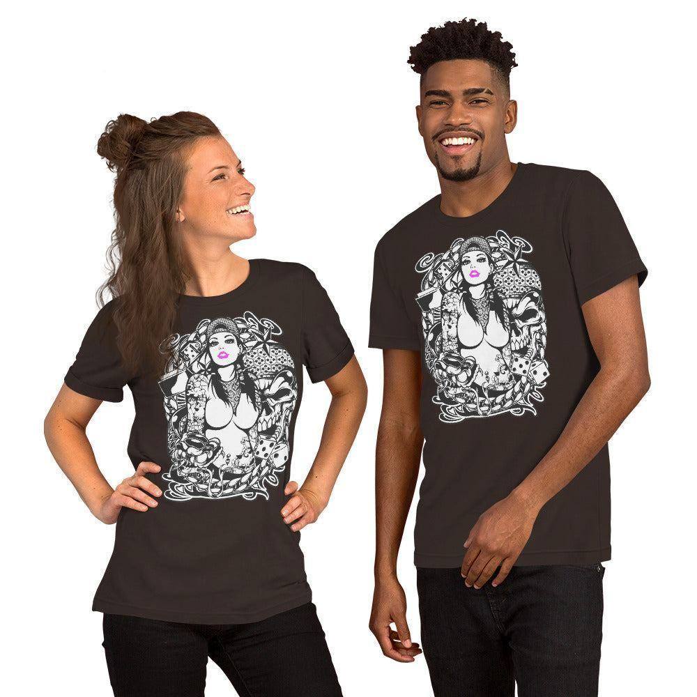 pink-lips-t-shirt-t-shirt-jlr-design-5 - JLR Design