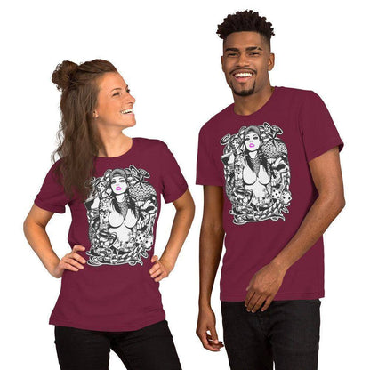 pink-lips-t-shirt-t-shirt-jlr-design-6 - JLR Design