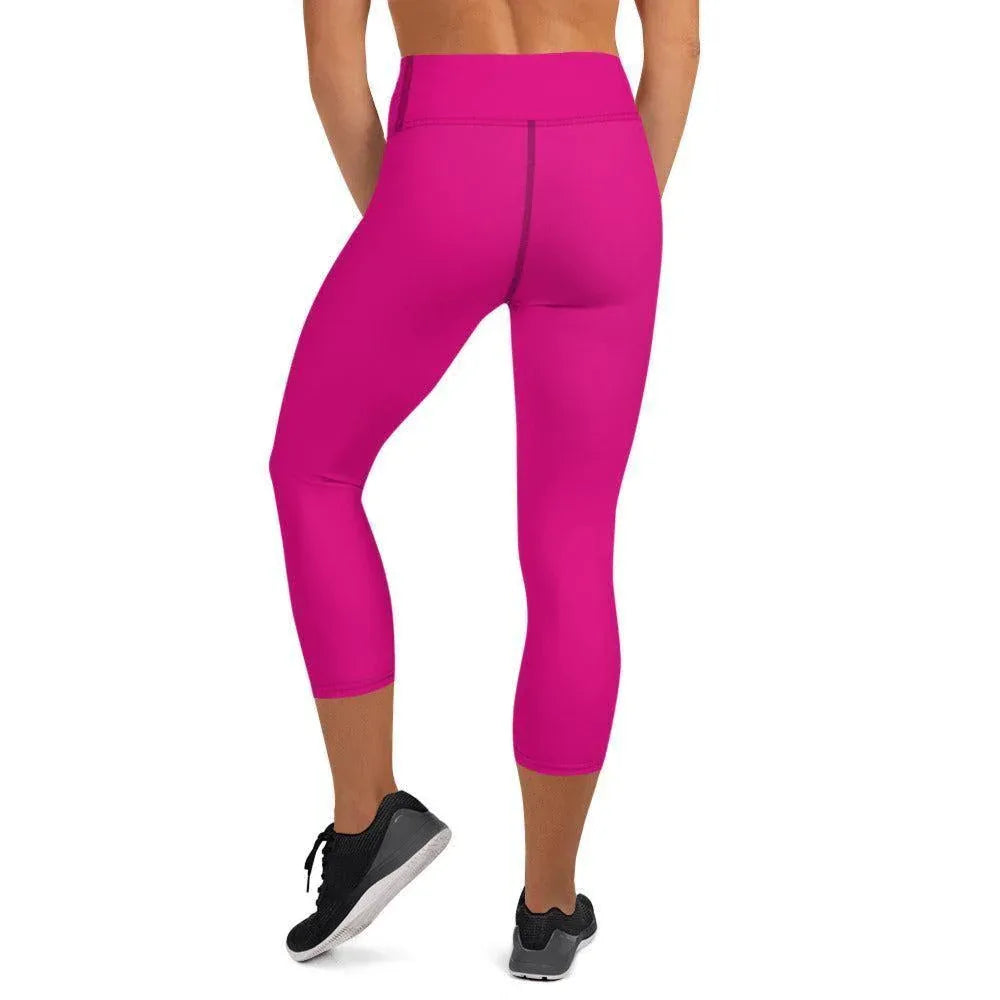 pinke-damen-yoga-capri-leggings-yoga-capri-leggings-jlr-design-4 - JLR Design