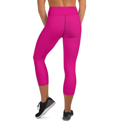 pinke-damen-yoga-capri-leggings-yoga-capri-leggings-jlr-design-4 - JLR Design