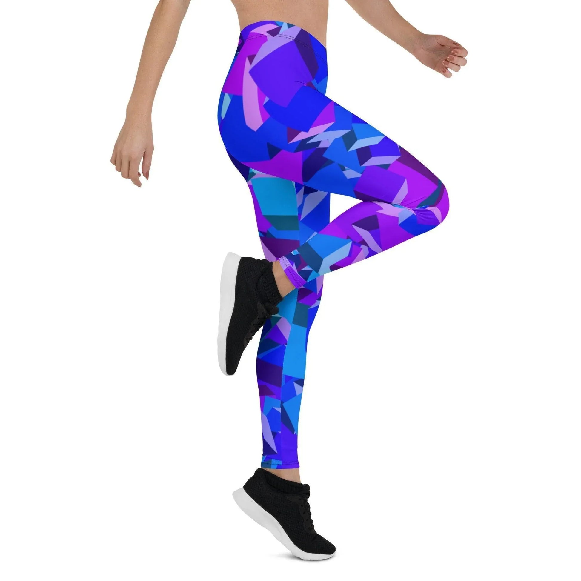 purple-cube-damen-leggings-leggings-jlr-design-6 - JLR Design