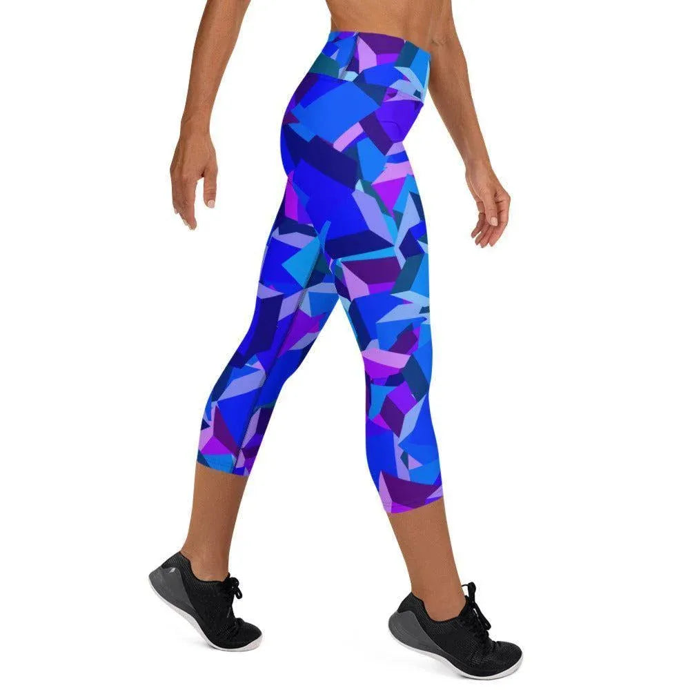 purple-cube-damen-yoga-capri-leggings-yoga-capri-leggings-jlr-design-4 - JLR Design