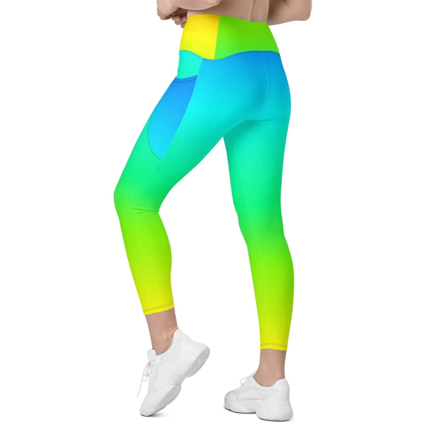 rainbow-damen-v-bund-leggings-mit-taschen-v-bund-leggings-jlr-design-4 - JLR Design