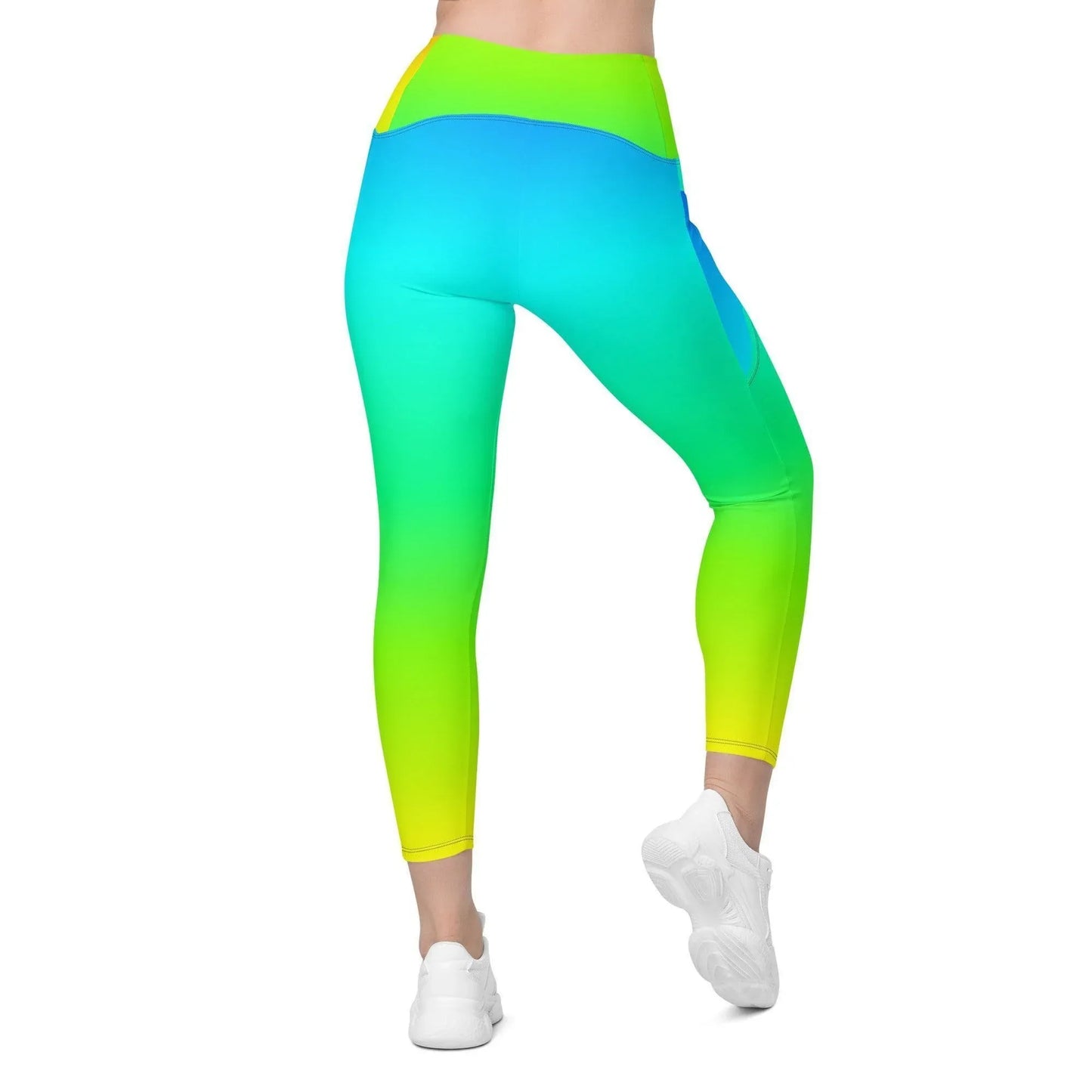 rainbow-damen-v-bund-leggings-mit-taschen-v-bund-leggings-jlr-design-6 - JLR Design