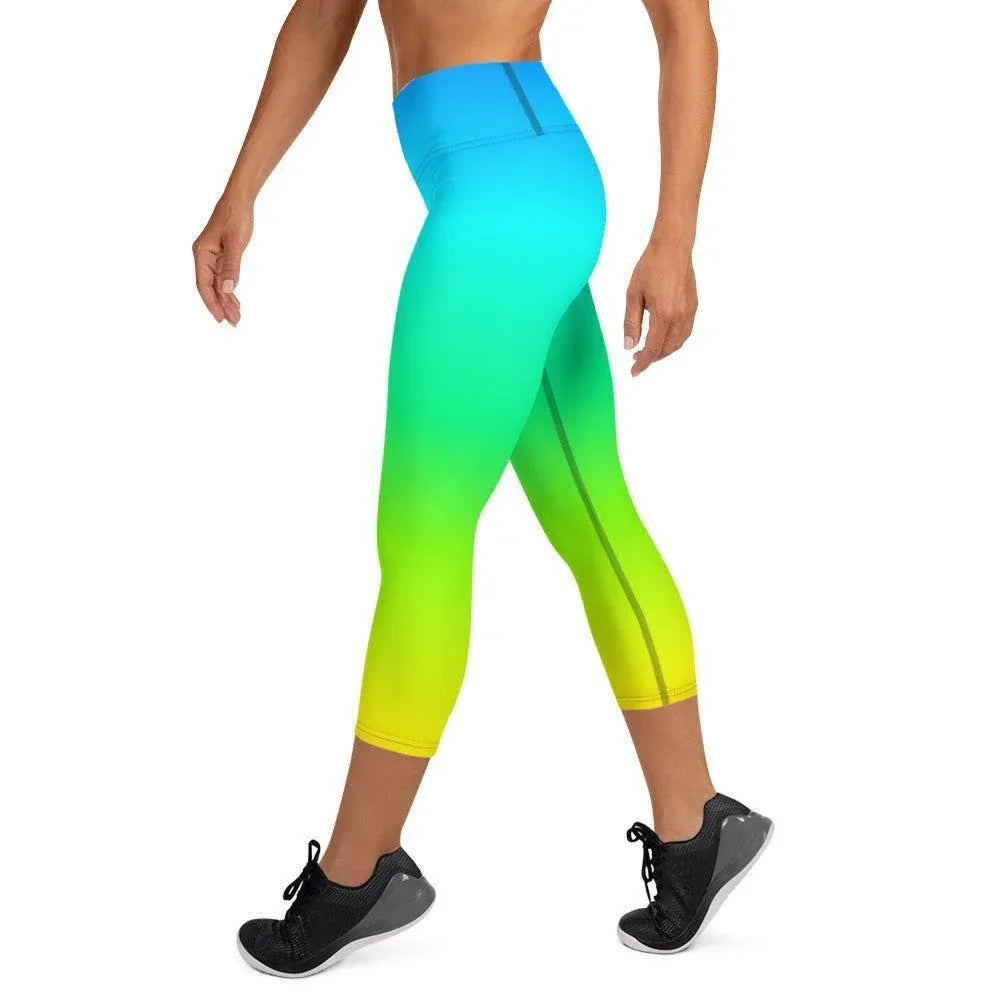 rainbow-damen-yoga-capri-leggings-capri-yoga-leggings-jlr-design-3 - JLR Design