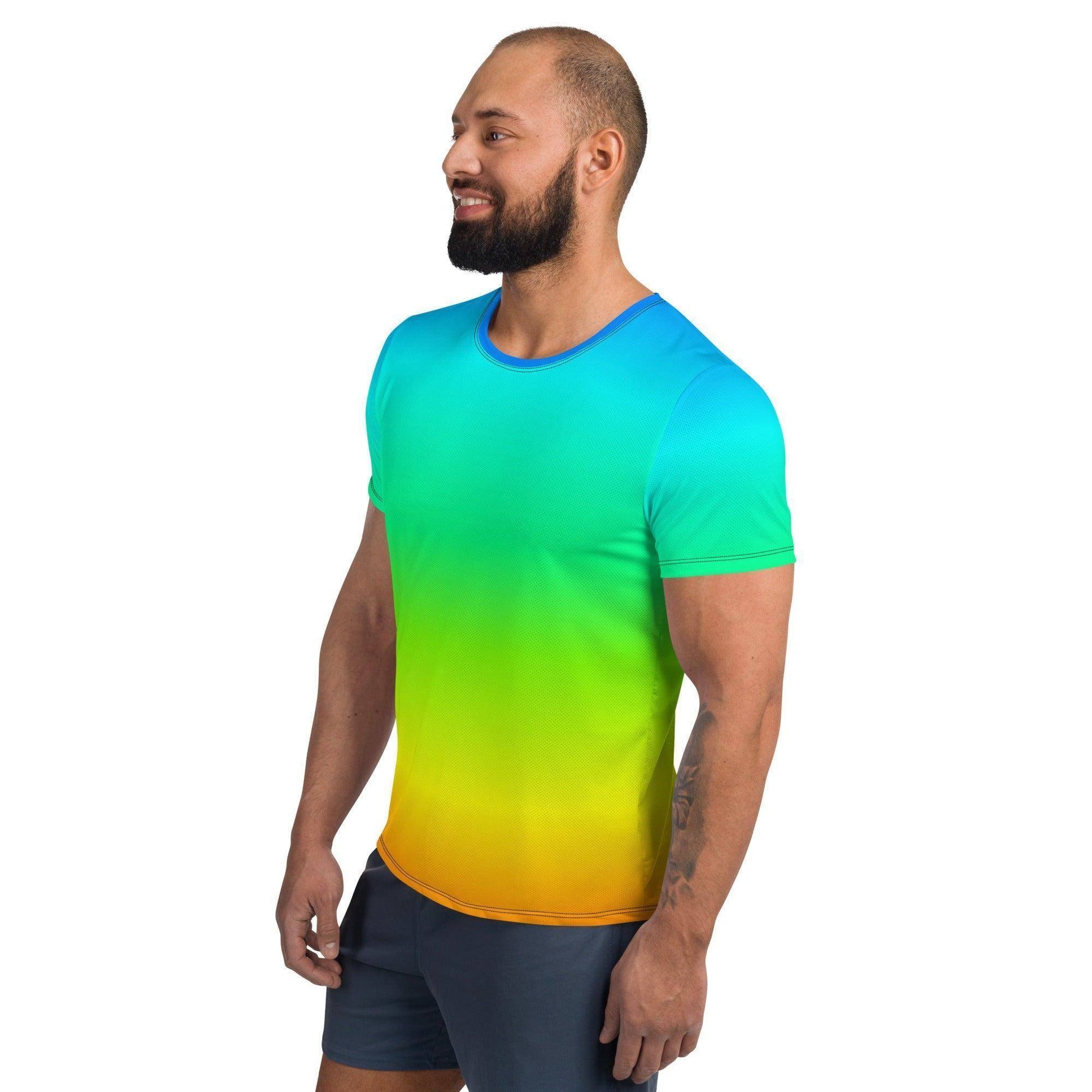 rainbow-sport-t-shirt-fur-herren-sport-t-shirt-jlr-design-4 - JLR Design