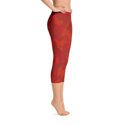 red-camouflage-damen-capri-leggings-capri-leggings-jlr-design-4 - JLR Design
