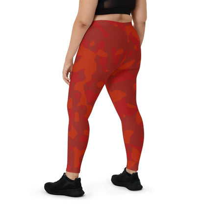 red-camouflage-damen-leggings-leggings-jlr-design-1 - JLR Design