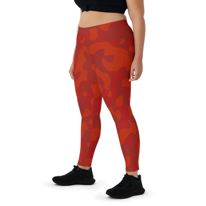 red-camouflage-damen-leggings-leggings-jlr-design-2 - JLR Design
