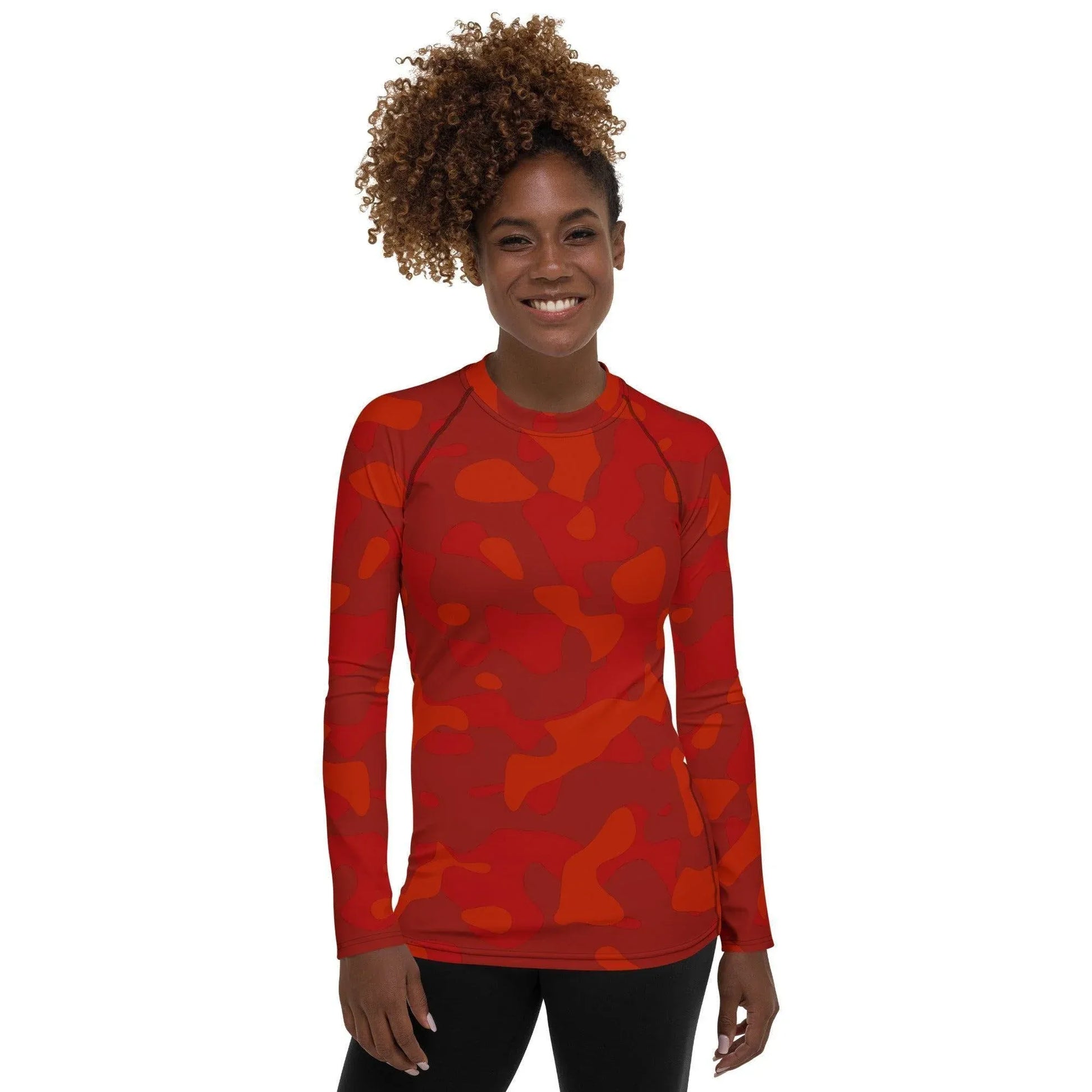 red-camouflage-damen-rash-guard-rash-guard-jlr-design-1 - JLR Design