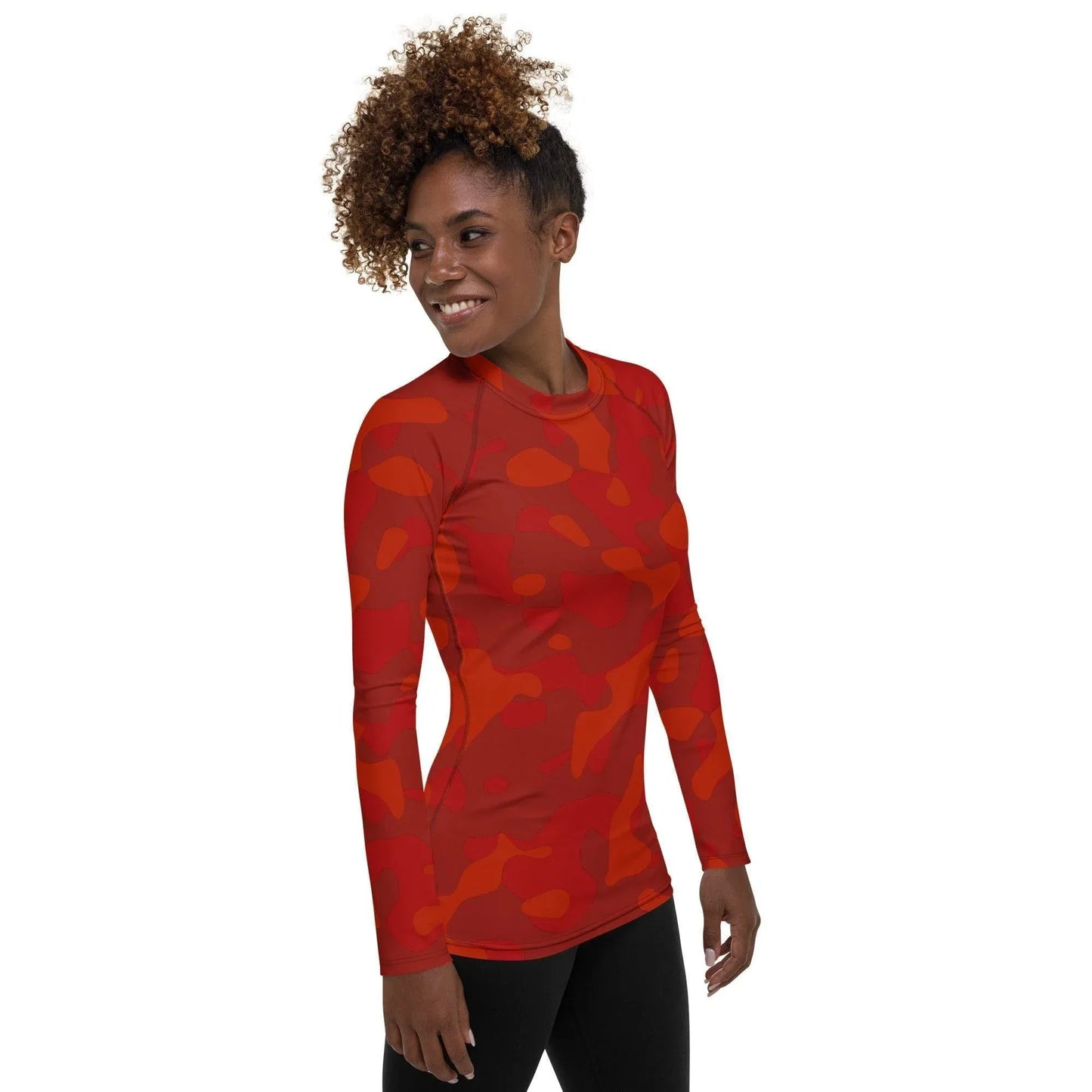 red-camouflage-damen-rash-guard-rash-guard-jlr-design-4 - JLR Design
