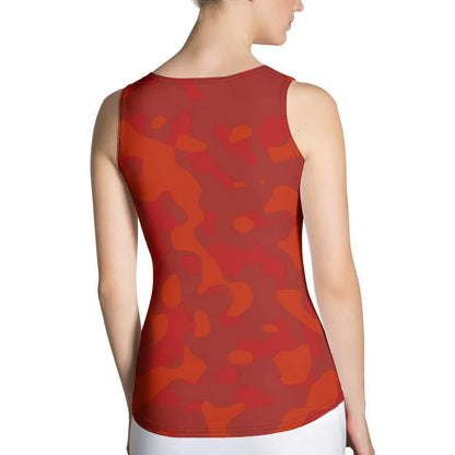 red-camouflage-damen-tank-top-tank-top-jlr-design-2 - JLR Design