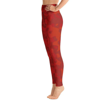 red-camouflage-damen-yoga-leggings-yoga-leggings-jlr-design-2 - JLR Design