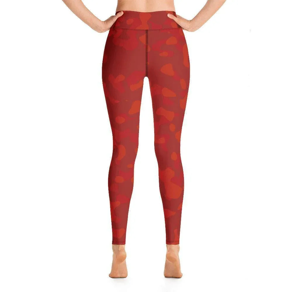 red-camouflage-damen-yoga-leggings-yoga-leggings-jlr-design-4 - JLR Design