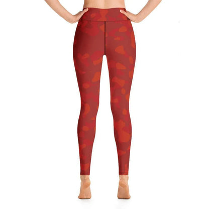 red-camouflage-damen-yoga-leggings-yoga-leggings-jlr-design-4 - JLR Design