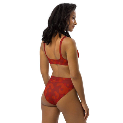 red-camouflage-high-waist-bikini-bikini-jlr-design-5 - JLR Design