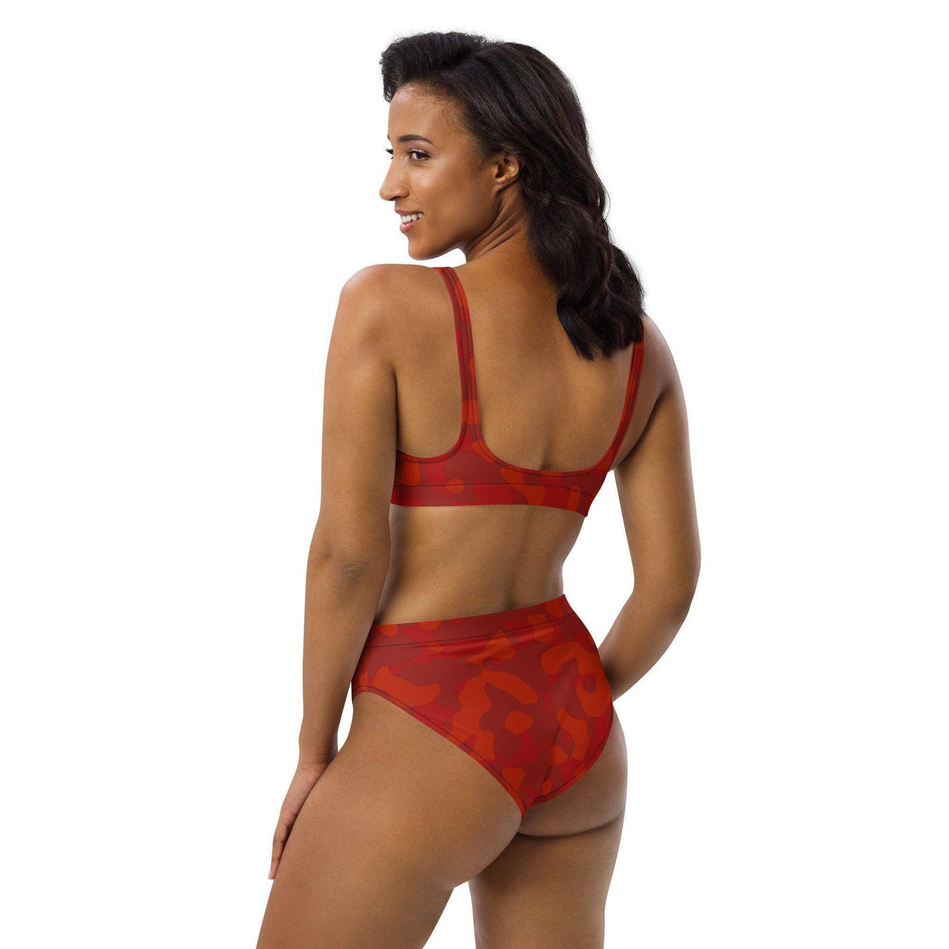 red-camouflage-high-waist-bikini-bikini-jlr-design-6 - JLR Design