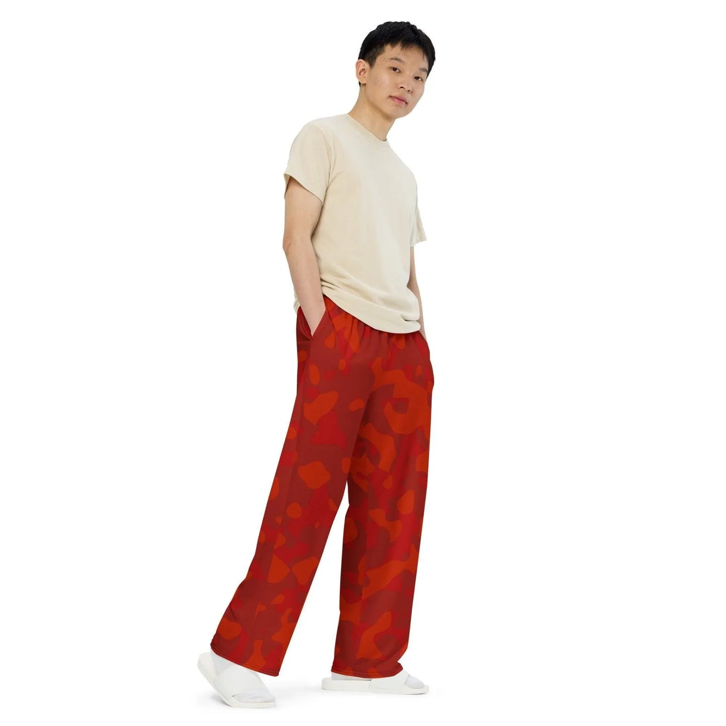 red-camouflage-hose-mit-weitem-bein-hose-mit-weitem-bein-jlr-design-2 - JLR Design