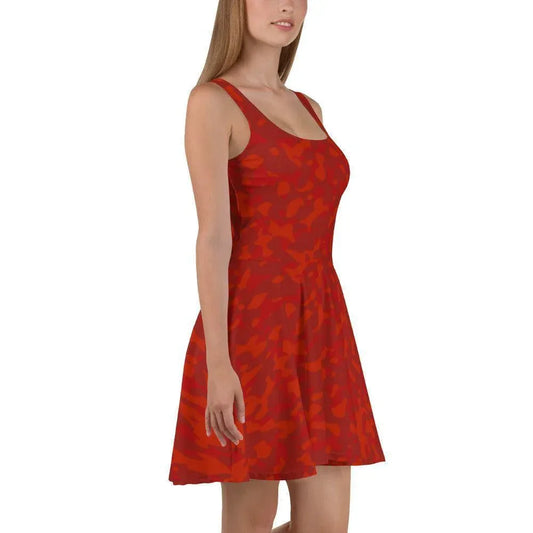 red-camouflage-skater-kleid-skater-kleid-jlr-design-1 - JLR Design
